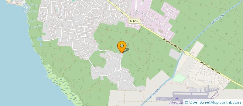 localisation de l'entreprise SOCIETE CIVILE IMMOBILIERE SAGA  BISCARROSSE