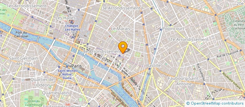 localisation de l'entreprise SOCIETE CIVILE IMMOBILIERE SAGAN  PARIS