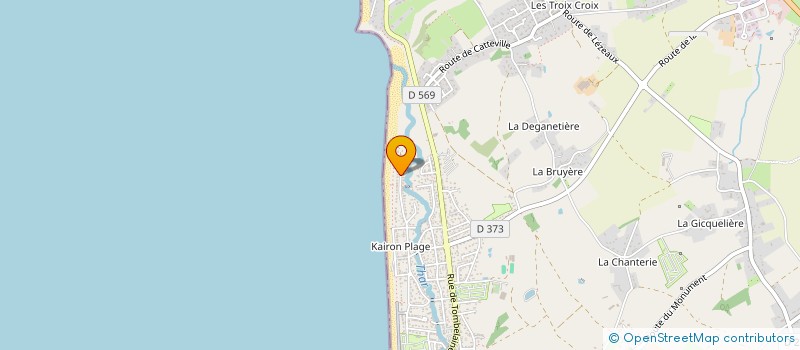 localisation de l'entreprise SOCIETE CIVILE IMMOBILIERE SAINGE ORTHO  SAINT-PAIR-SUR-MER