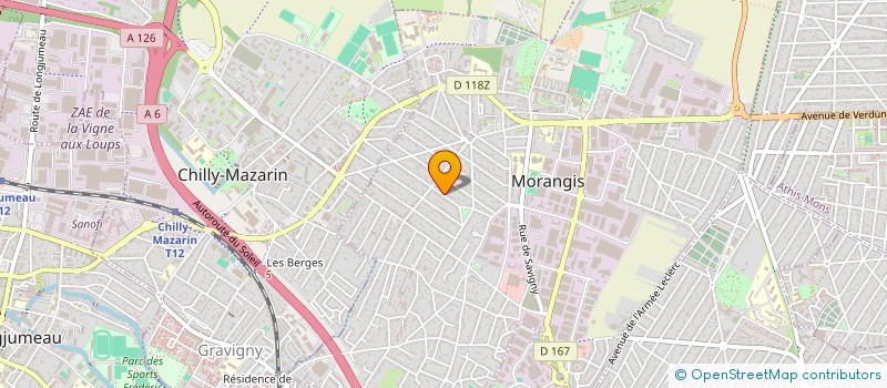 localisation de l'entreprise SOCIETE CIVILE IMMOBILIERE SAINNA à MORANGIS