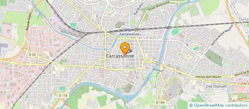 localisation de l'entreprise SOCIETE CIVILE IMMOBILIERE SAINT CHARLES à CARCASSONNE