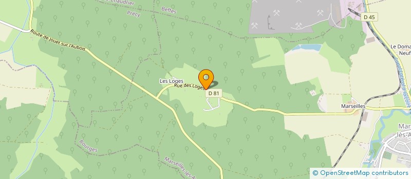 localisation de l'entreprise SOCIETE CIVILE IMMOBILIERE SAINT DENIS  MARSEILLES-LES-AUBIGNY