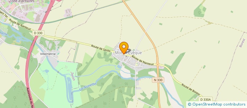 localisation de l'entreprise SOCIETE CIVILE IMMOBILIERE SAINT-GABRIEL  MONT-L'EVEQUE