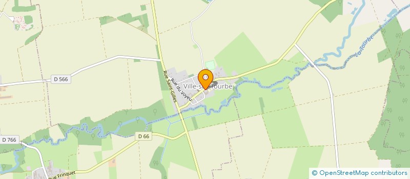 localisation de l'entreprise SOCIETE CIVILE IMMOBILIERE SAINT-GILLES  VILLE-SUR-TOURBE