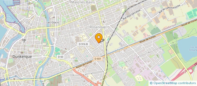 localisation de l'entreprise SOCIETE CIVILE IMMOBILIERE SAINT GOUENO à DUNKERQUE