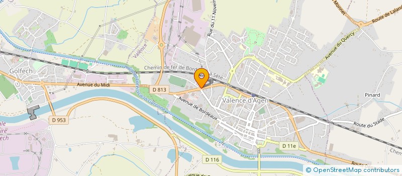 localisation de l'entreprise SOCIETE CIVILE IMMOBILIERE SAINT JACQUES IZOULET à VALENCE