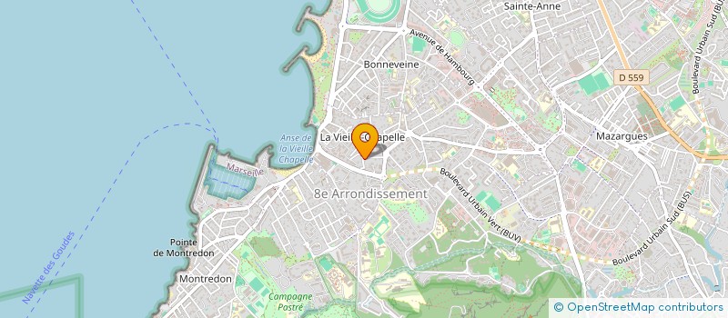 localisation de l'entreprise SOCIETE CIVILE IMMOBILIERE 'SAINT JEAN' à MARSEILLE
