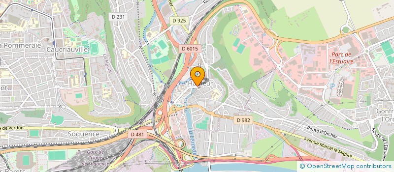 localisation de l'entreprise SOCIETE CIVILE IMMOBILIERE SAINT MARTIN  HARFLEUR