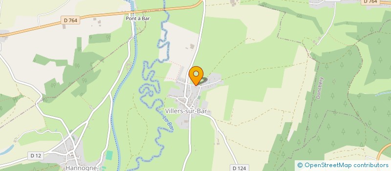 localisation de l'entreprise SOCIETE CIVILE IMMOBILIERE SAINT PIERRE  VILLERS-SUR-BAR