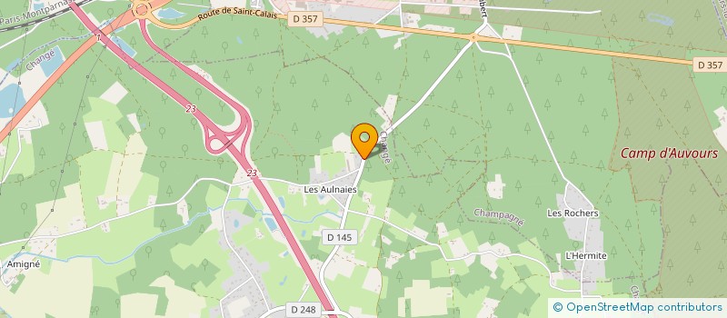 localisation de l'entreprise SOCIETE CIVILE IMMOBILIERE SANAXE  CHANGE