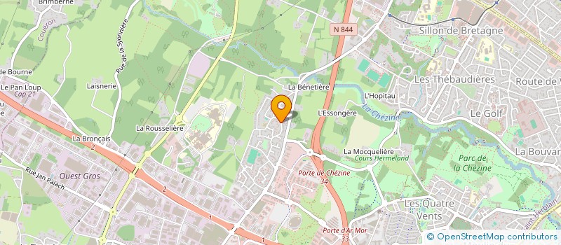 localisation de l'entreprise SOCIETE CIVILE IMMOBILIERE SANCHO PAR ABREVIATION SCI SANCHO  SAINT-HERBLAIN