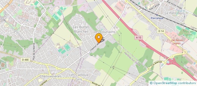 localisation de l'entreprise SOCIETE CIVILE IMMOBILIERE SANTOS ET ENFANTS  HERBLAY-SUR-SEINE