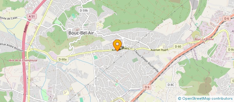 localisation de l'entreprise SOCIETE CIVILE IMMOBILIERE SARBACANE à BOUC-BEL-AIR