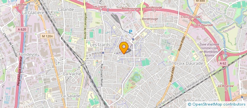 localisation de l'entreprise SOCIETE CIVILE IMMOBILIERE SARIKAYA-CAKMAK ET PAR ABREVIATION SCI SACA à TOULOUSE