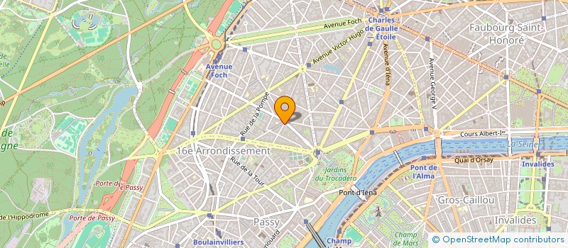 localisation de l'entreprise SOCIETE CIVILE IMMOBILIERE SARRE WILD RIVER  PARIS