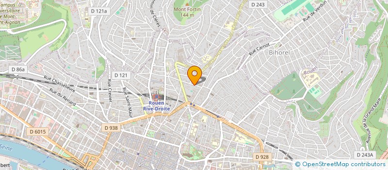 localisation de l'entreprise SOCIETE CIVILE IMMOBILIERE SASYLAULI  ROUEN