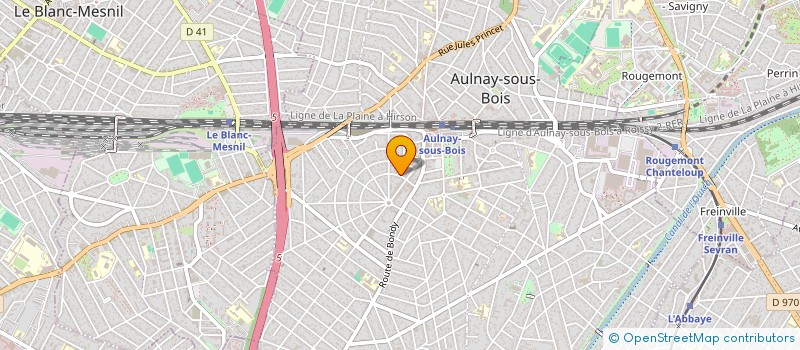 localisation de l'entreprise SOCIETE CIVILE IMMOBILIERE SB FAMILY à AULNAY-SOUS-BOIS