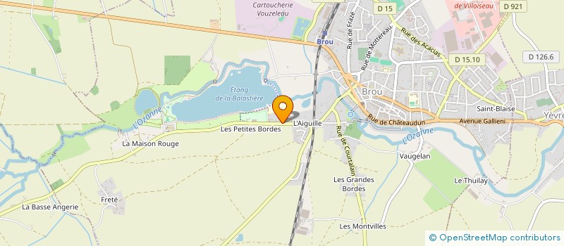 localisation de l'entreprise SOCIETE CIVILE IMMOBILIERE SBB (SCI SBB) à BROU