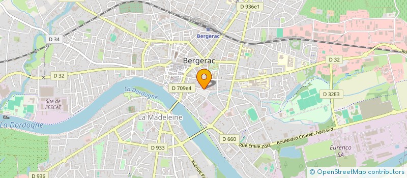 localisation de l'entreprise SOCIETE CIVILE IMMOBILIERE SCFG à BERGERAC