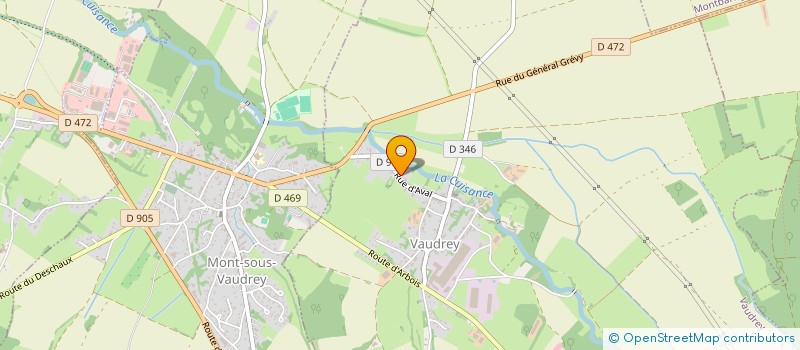 localisation de l'entreprise SOCIETE CIVILE IMMOBILIERE SCHOUWEY  VAUDREY