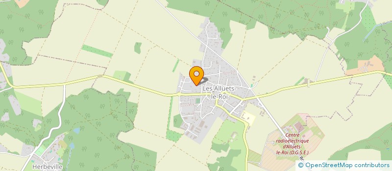 localisation de l'entreprise SOCIETE CIVILE IMMOBILIERE SCI - CHAMPALLUETS  LES ALLUETS-LE-ROI