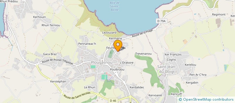 localisation de l'entreprise SOCIETE CIVILE IMMOBILIERE SCI JONAS  PLOUGASNOU