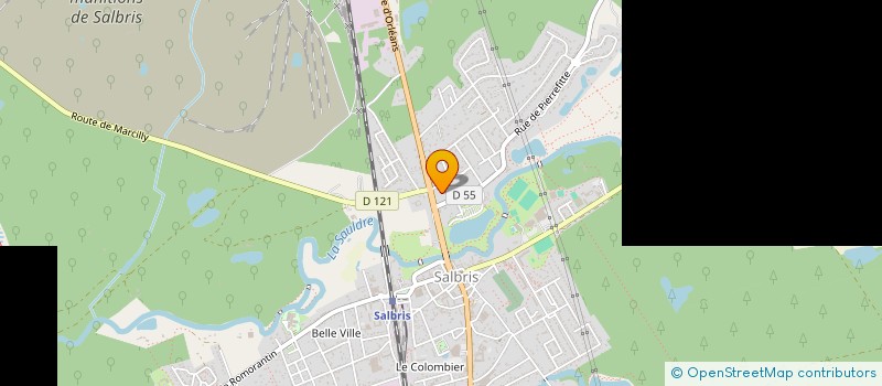 localisation de l'entreprise SOCIETE CIVILE IMMOBILIERE SCI LJJ LE LAC  SALBRIS