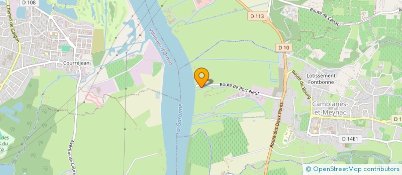 localisation de l'entreprise SOCIETE CIVILE IMMOBILIERE SCI PG  CAMBLANES-ET-MEYNAC