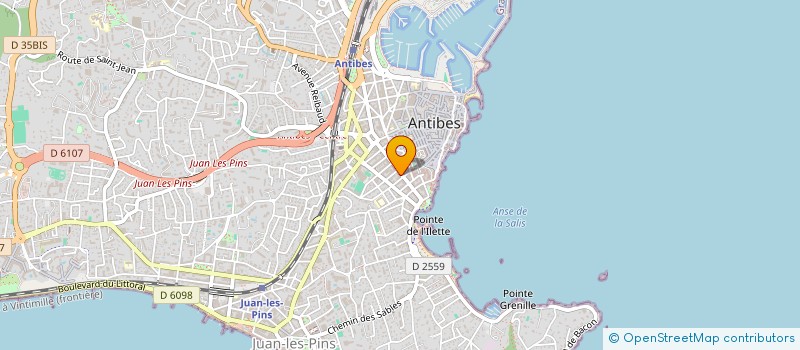 localisation de l'entreprise SOCIETE CIVILE IMMOBILIERE SCI VISION III à ANTIBES