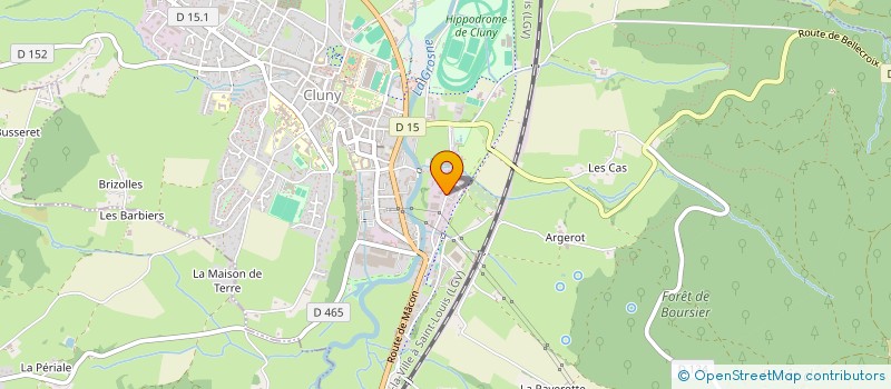 localisation de l'entreprise SOCIETE CIVILE IMMOBILIERE SCMN  CLUNY