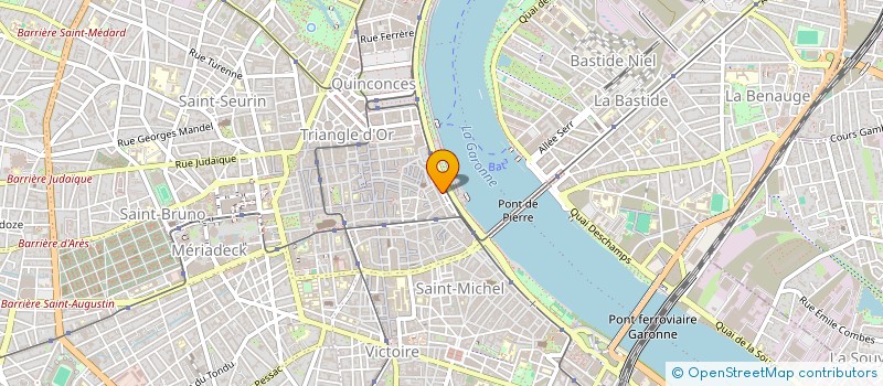 localisation de l'entreprise SOCIETE CIVILE IMMOBILIERE SCOTTO 56  BORDEAUX