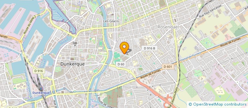 localisation de l'entreprise SOCIETE CIVILE IMMOBILIERE SCS à DUNKERQUE