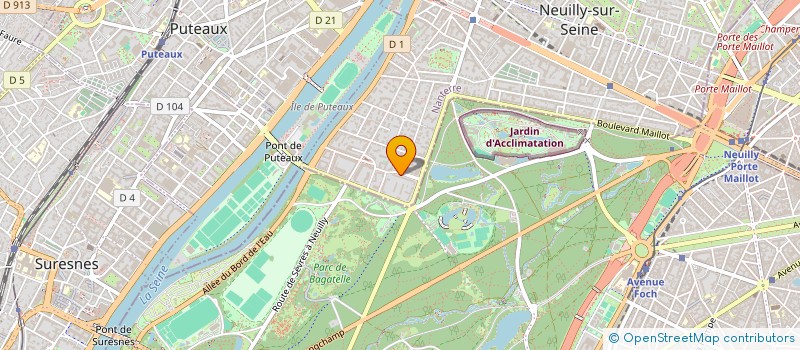 localisation de l'entreprise SOCIETE CIVILE IMMOBILIERE SD IMMO à NEUILLY-SUR-SEINE