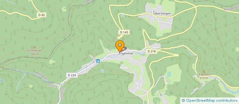 localisation de l'entreprise SOCIETE CIVILE IMMOBILIERE SEBSEV  WANGENBOURG-ENGENTHAL