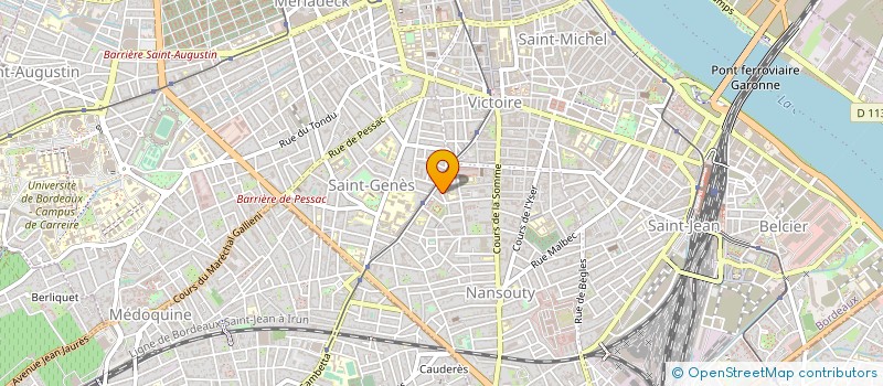 localisation de l'entreprise SOCIETE CIVILE IMMOBILIERE SEGUEY LOC 137 à BORDEAUX