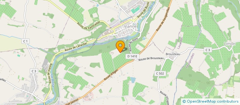 localisation de l'entreprise SOCIETE CIVILE IMMOBILIERE SEGUINOT ENTREPRISES  MONTGAILLARD-EN-ALBRET