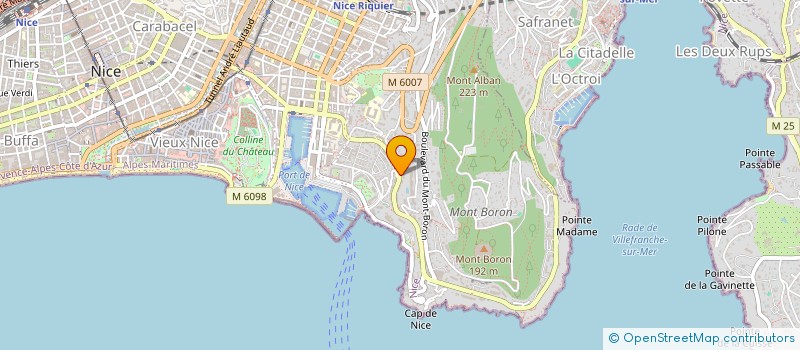 localisation de l'entreprise SOCIETE CIVILE IMMOBILIERE SEKAL PAR ABREVIATION SCI SEKAL à NICE