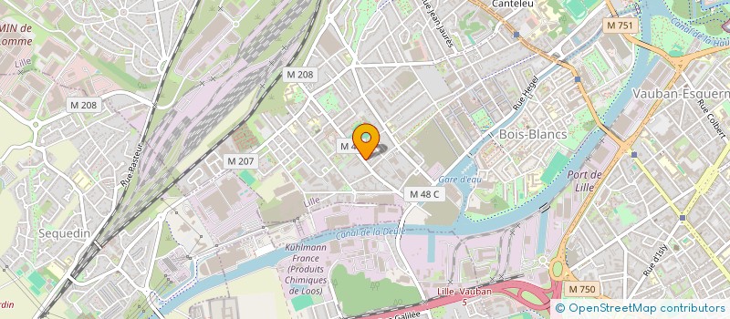 localisation de l'entreprise SOCIETE CIVILE IMMOBILIERE SELC INVEST à LILLE