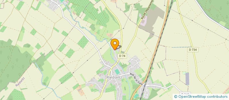 localisation de l'entreprise SOCIETE CIVILE IMMOBILIERE SEMA  RIEDSELTZ