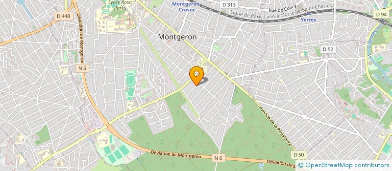 localisation de l'entreprise SOCIETE CIVILE IMMOBILIERE SEMHOUN à MONTGERON