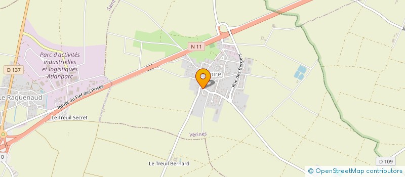 localisation de l'entreprise SOCIETE CIVILE IMMOBILIERE SERMAND  VERINES