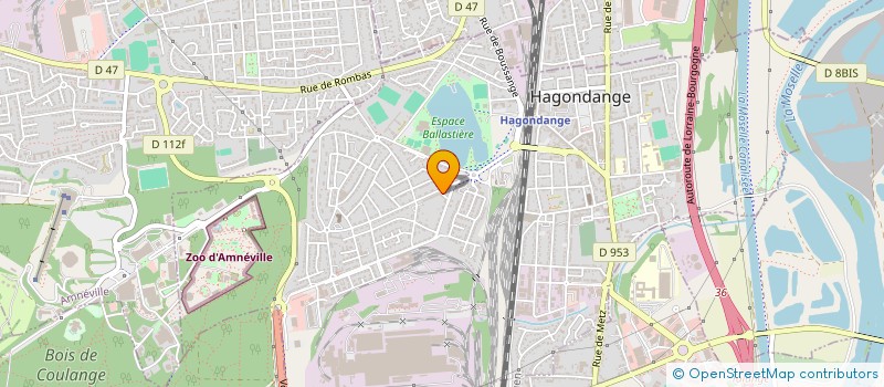 localisation de l'entreprise SOCIETE CIVILE IMMOBILIERE SESAM à HAGONDANGE
