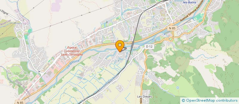 localisation de l'entreprise SOCIETE CIVILE IMMOBILIERE SEVA à DIGNE-LES-BAINS
