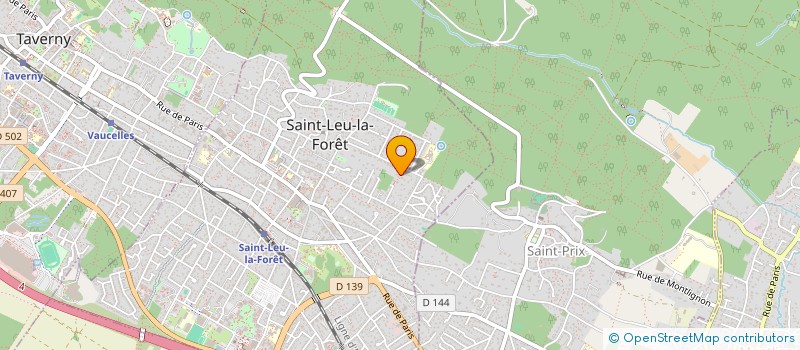 localisation de l'entreprise SOCIETE CIVILE IMMOBILIERE SF2J  SAINT-LEU-LA-FORET