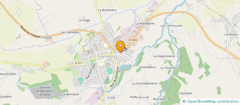 localisation de l'entreprise SOCIETE CIVILE IMMOBILIERE SFCN à TINCHEBRAY-BOCAGE
