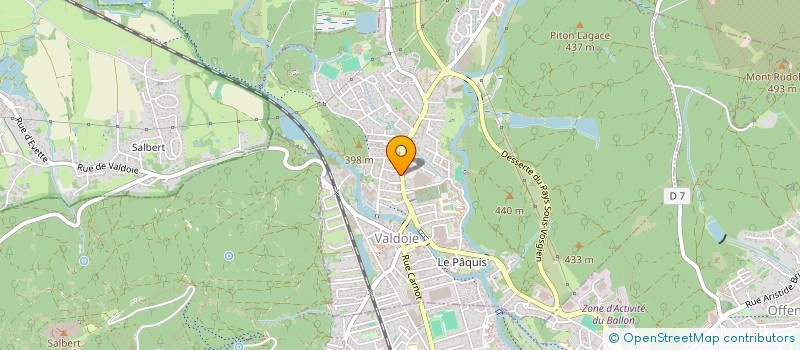 localisation de l'entreprise SOCIETE CIVILE IMMOBILIERE SGA à VALDOIE