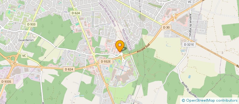 localisation de l'entreprise SOCIETE CIVILE IMMOBILIERE SHAL à SAINT-PIERRE-DU-MONT