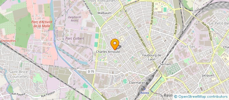 localisation de l'entreprise SOCIETE CIVILE IMMOBILIERE SIGI  REIMS