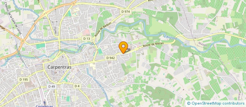 localisation de l'entreprise SOCIETE CIVILE IMMOBILIERE SILVER LINE  CARPENTRAS