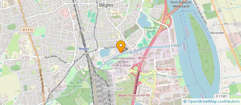 localisation de l'entreprise SOCIETE CIVILE IMMOBILIERE SIMARD à BEGLES
